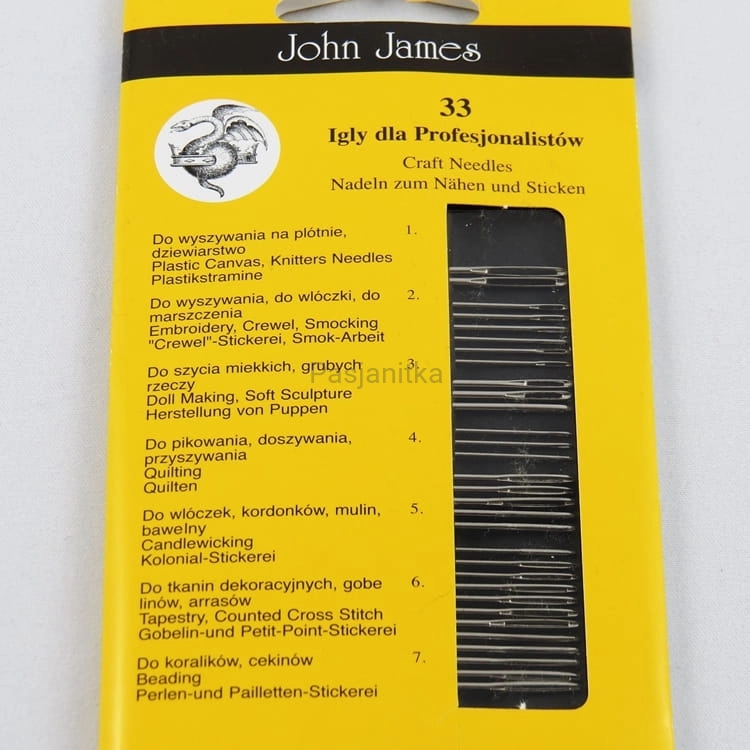Igły dla profesjonalistów / 33 szt