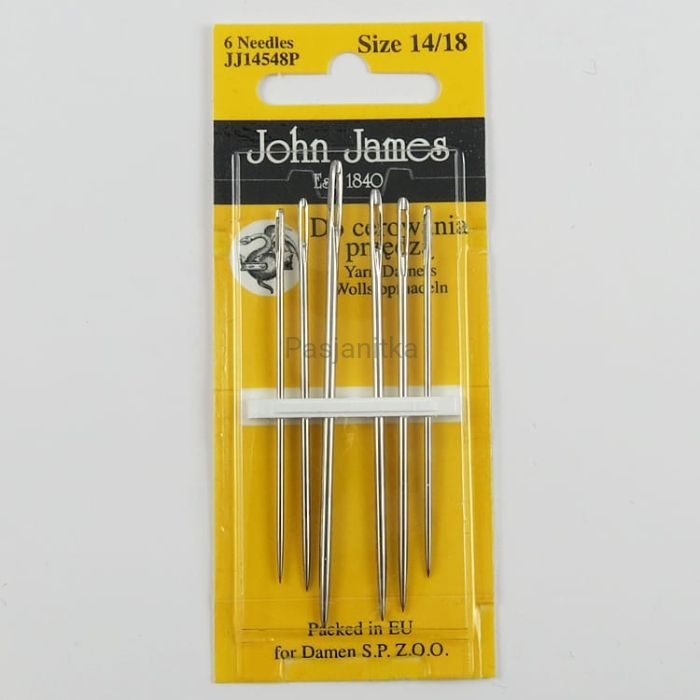Igły do cerowania przędzą 14 /18