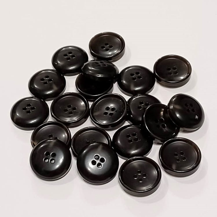 Guziki plastikowe nr 318 / zestaw 47 szt / 2 cm
