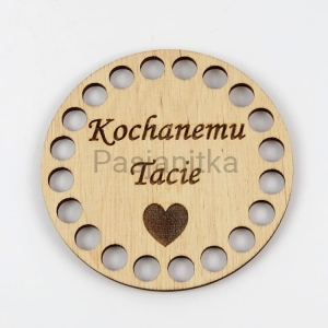 Baza 10 cm Kochanemu Tacie