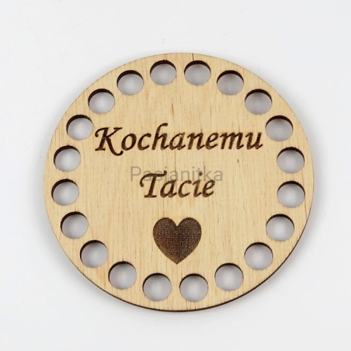 Baza 10 cm Kochanemu Tacie