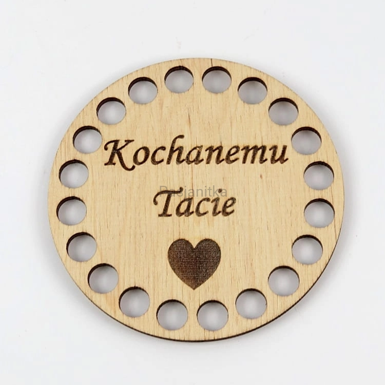 Baza 10 cm Kochanemu Tacie