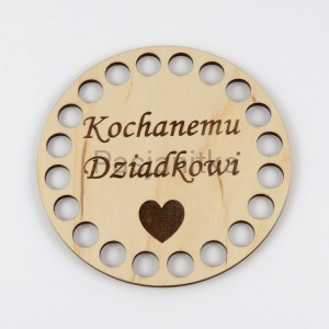 Baza 10 cm Kochanemu Dziadkowi