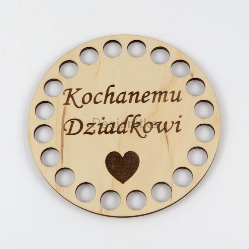 Baza 10 cm Kochanemu Dziadkowi