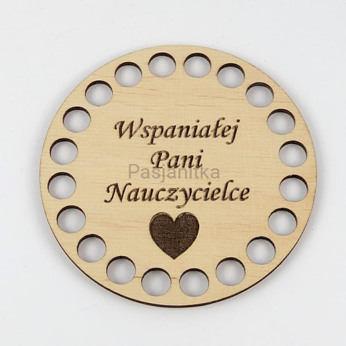Baza 10 cm Wspaniałej Pani Nauczyciel