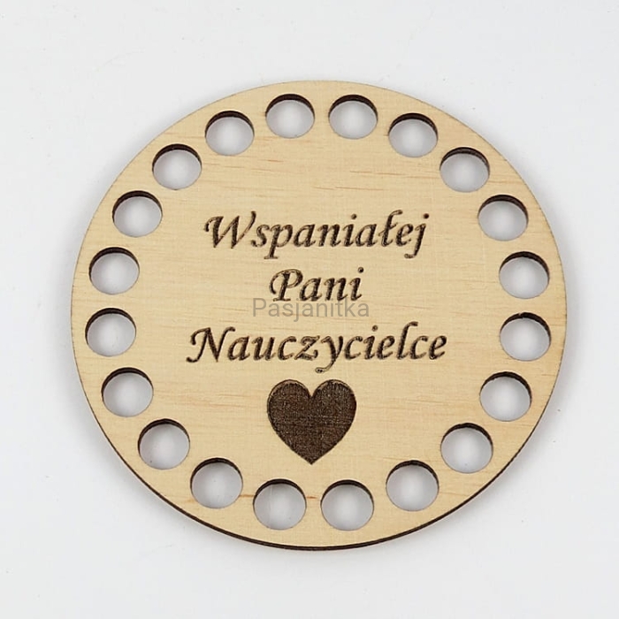 Baza 10 cm Wspaniałej Pani Nauczyciel