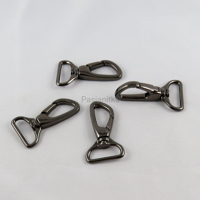 Karabińczyk 26 mm x 60 mm, czarny
