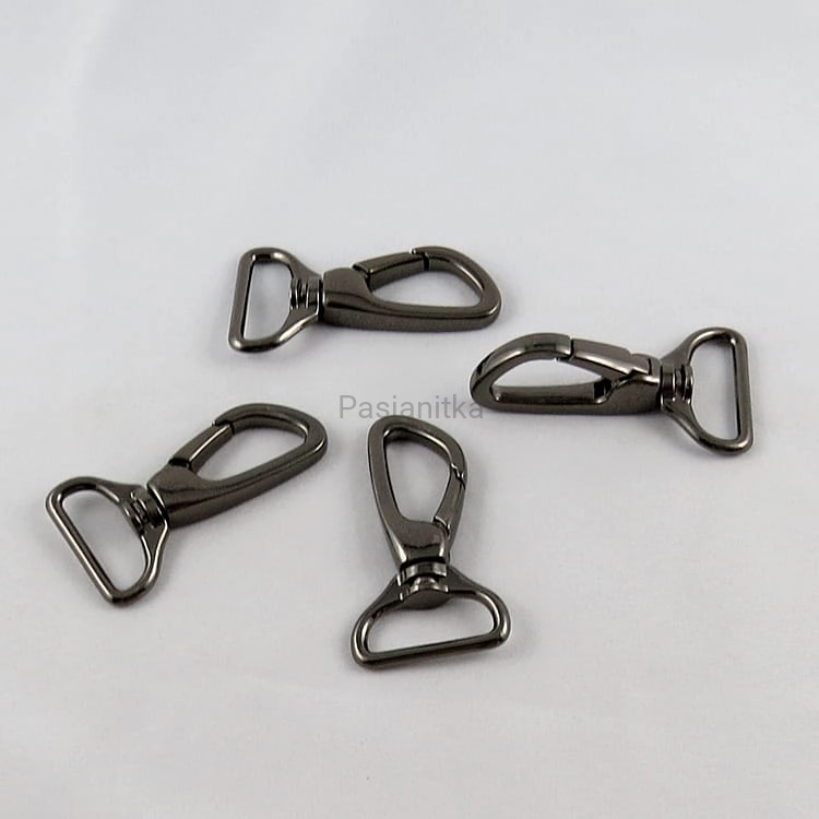 Karabińczyk 26 mm x 60 mm, czarny