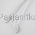 Rączki do torebki ekoskóra 60 cm białe