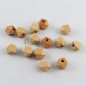 Drewniane koraliki 12 x 12 mm