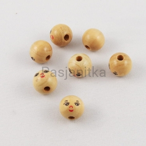 Drewniane koraliki buzia 14 mm