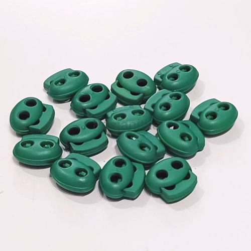 Stoper / Końcówka nr 10 / 1,7 cm x 1,5 cm zielony