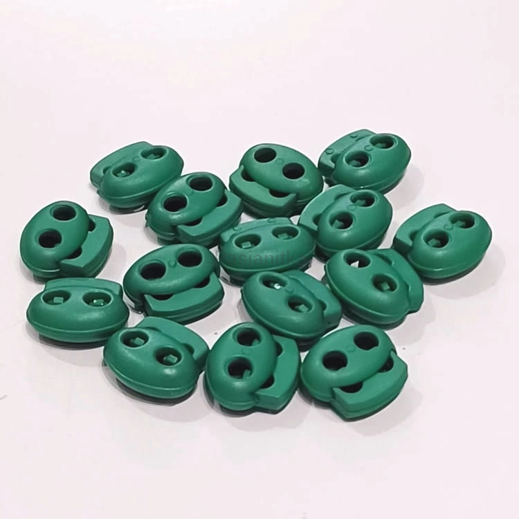 Stoper / Końcówka nr 10 / 1,7 cm x 1,5 cm zielony