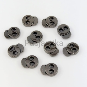 Stoper metalowy 1,5 cm x 1,8 mm/3,5mm/ czarny