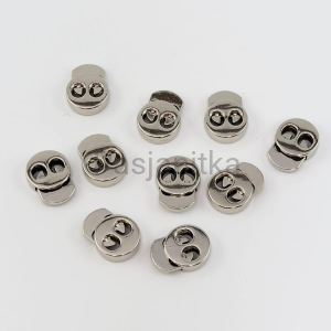 Stoper metalowy 1,5 cm x 1,8 mm/3,5mm/ srebrny