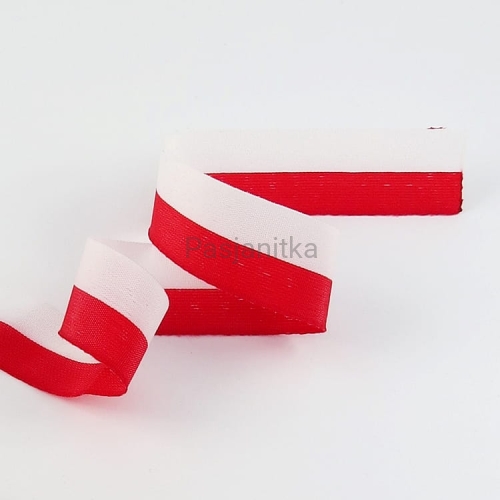 Wstążka/ Taśma ryps flaga 2,5 cm