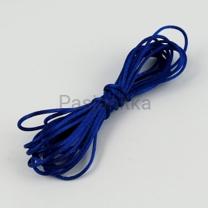 Sznurek satynowy 1 mm / 3 metr / chaber
