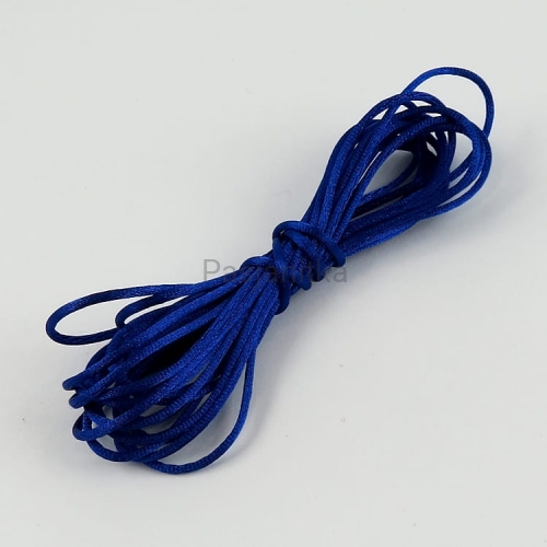 Sznurek satynowy 1 mm / 3 metr / chaber