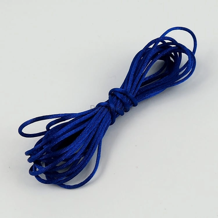 Sznurek satynowy 1 mm / 3 metr / chaber