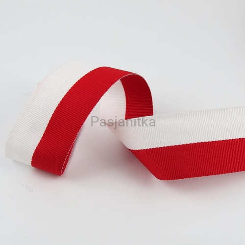 Wstążka/ Taśma ryps flaga 4 cm