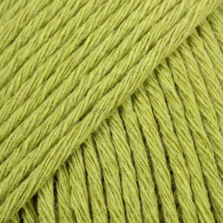 Włóczki Drops Cotton Light / 11 zielone jabłuszko