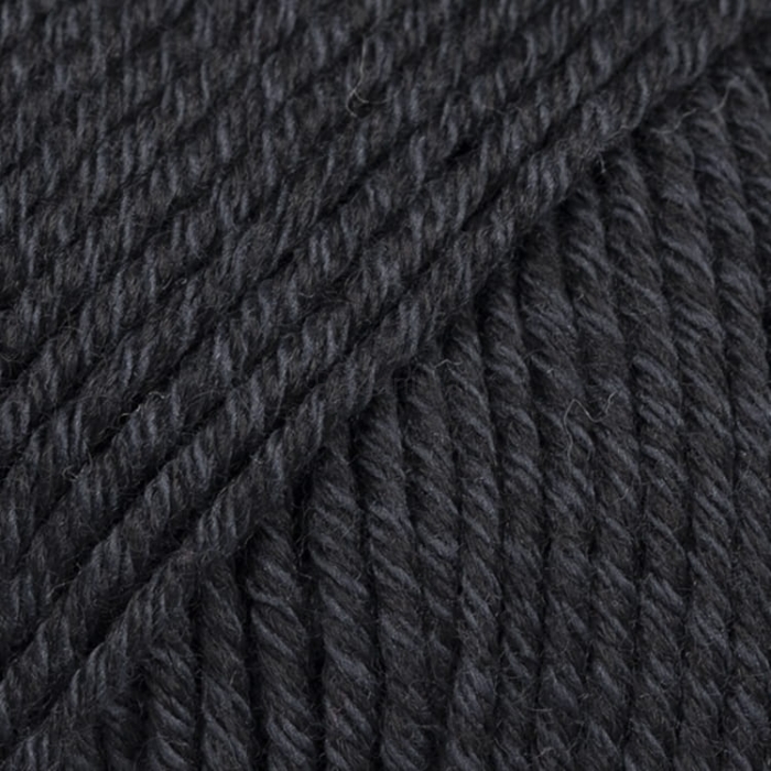 Włóczki Drops Cotton Merino / 02 czarny