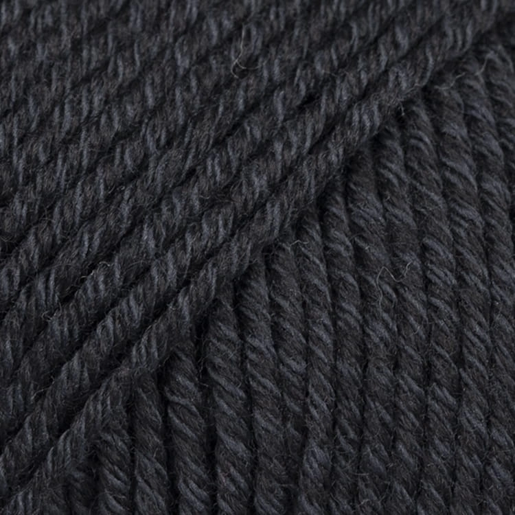 Włóczki Drops Cotton Merino / 02 czarny