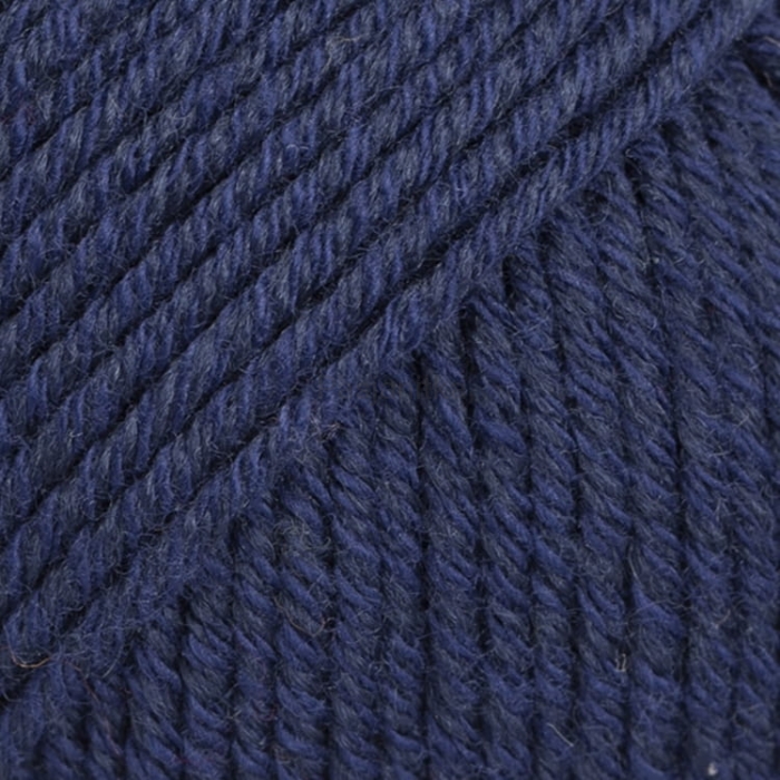 Włóczki Drops Cotton Merino / 08 granatowy