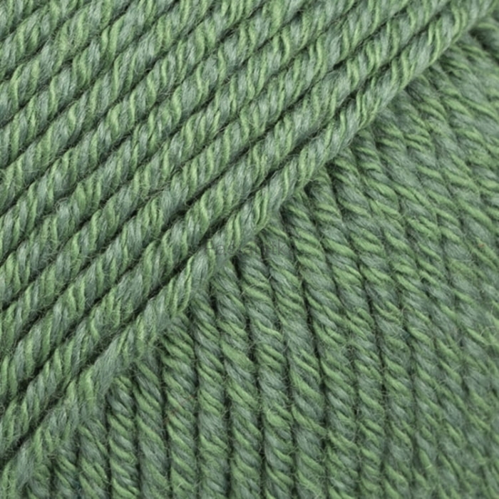 Włóczki Drops Cotton Merino / 11 zielony leśny