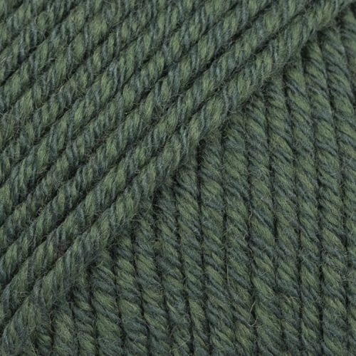 Włóczki Drops Cotton Merino / 22 ciemno zielony
