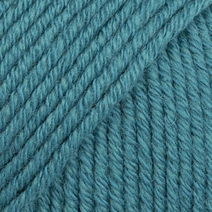 Włóczki Drops Cotton Merino / 26 zgaszony niebieski