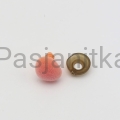 Nos trójkąt aksamitek 11 x 14 mm łosoś