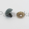 Nos trójkąt aksamitek 20 x 25 mm szary