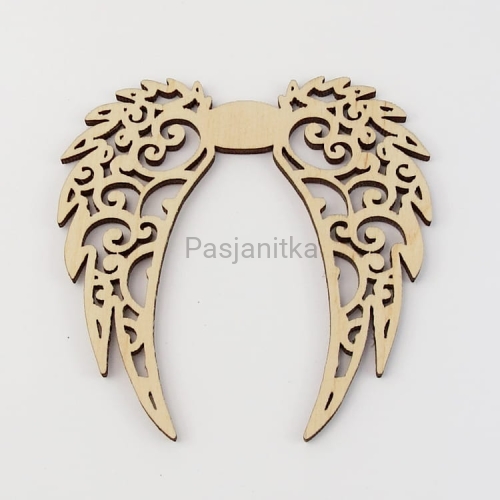 Drewniane skrzydła nr 13 // 10 cm x 10 cm