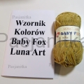 Wzornik kolorów włóczki Baby Fox Luna Art