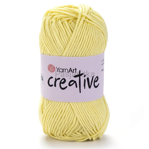 Włóczka Creative 224 cytrynowy