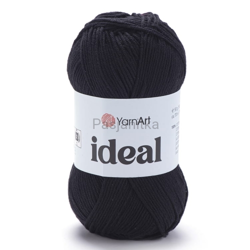 Włóczka Ideal 221 czarny