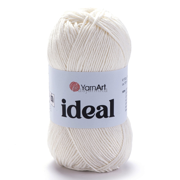 Włóczka Ideal 222 ecru