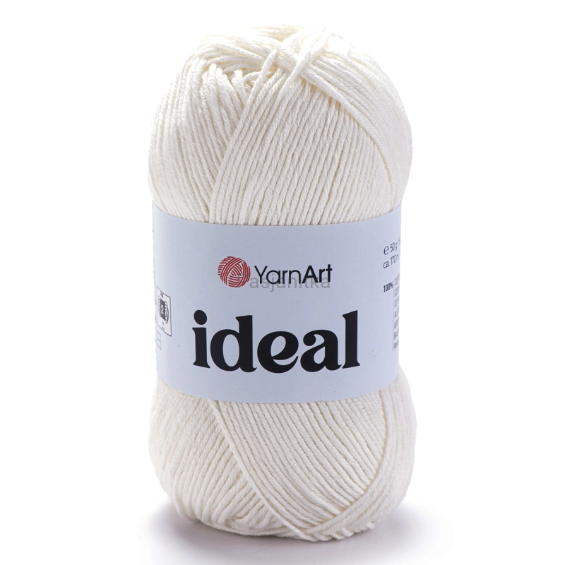 Włóczka Ideal 222 ecru
