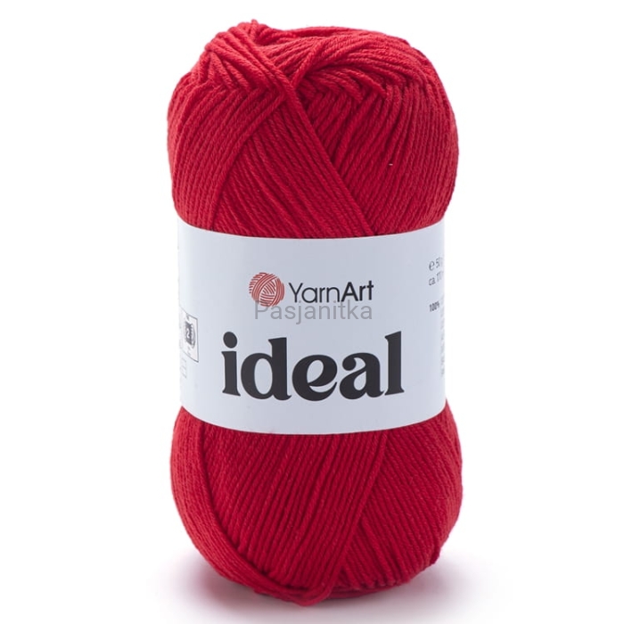 Włóczka Ideal 237 czerwony