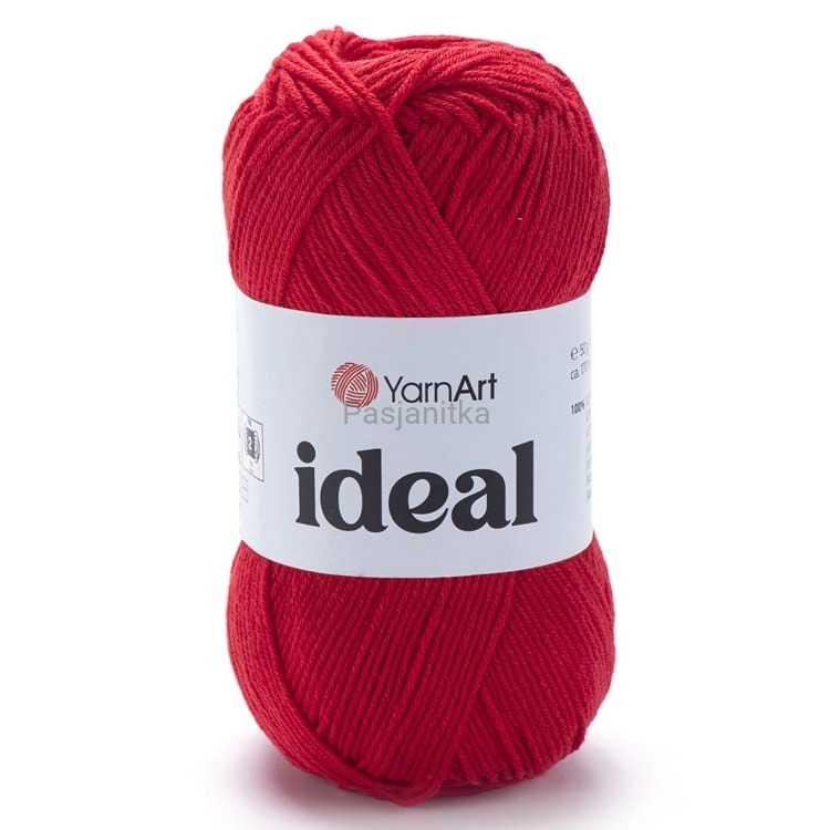 Włóczka Ideal 237 czerwony