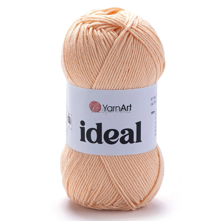 Włóczka Ideal 225 cielisty / brzoskwinia