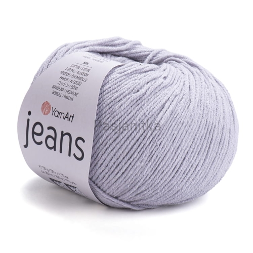 Włóczka Jeans 80 popielaty