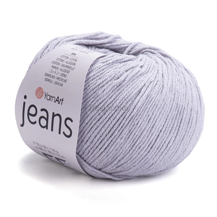 Włóczka Jeans 80 popielaty