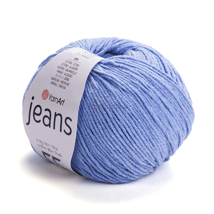 Włóczka Jeans 15 niebieski