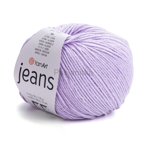 Włóczka Jeans 19 jasny fiolet