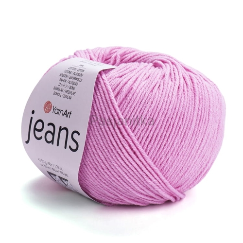 Włóczka Jeans 20 różowy