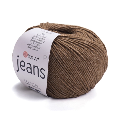 Włóczka Jeans 40 brązowy
