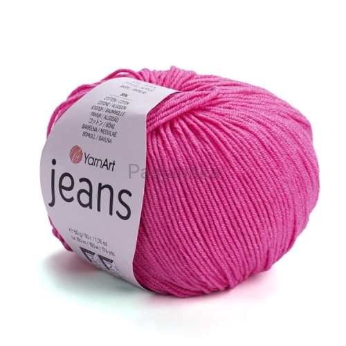 Włóczka Jeans 42 różowy
