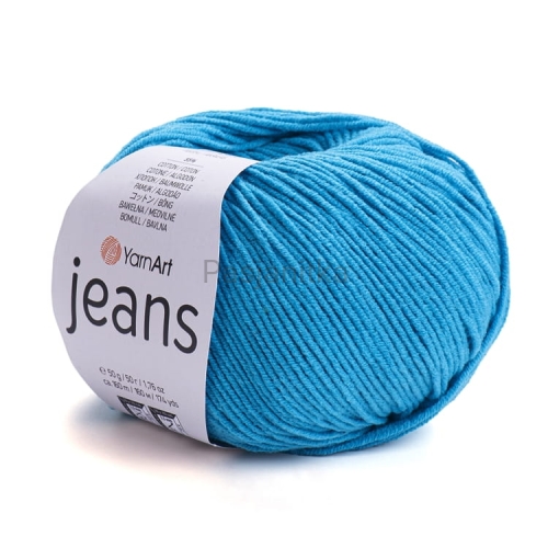 Włóczka Jeans 55 turkus